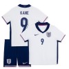 Conjunto (Camiseta+Pantalón Corto) Inglaterra Kane 9 Primera Equipación Euro 2024 - Niño